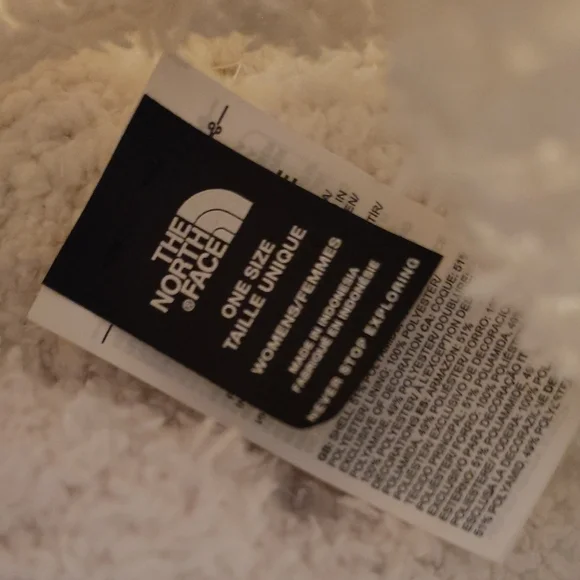 The North Face Soft Cream Knit Beanie - Picture 3 of 7